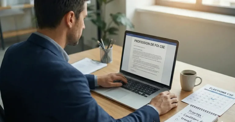 Comment rédiger une profession de foi CSE
