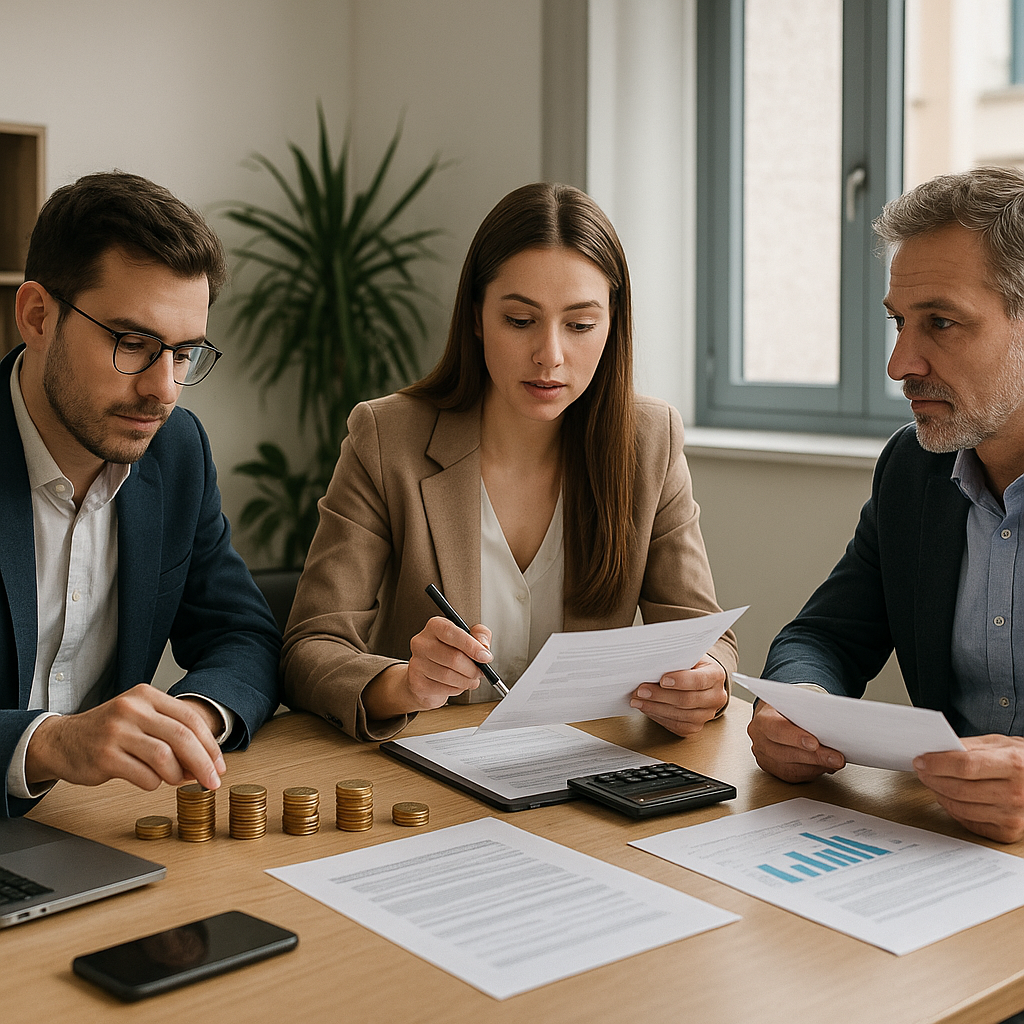 Illustration : Répartition des frais et financement de l'expertise
